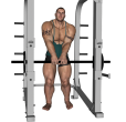 Upright Row - Smith Machine Close Grip